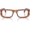 image:imagePersol Po3362v Wes Square Prescription Eyewear FramesTerra Di SienaDemo Lens