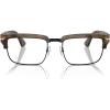 image:imagePersol Unisex Po3354v Rectangular SunglassesCaffeDemo Lens
