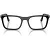 image:imagePersol Unisex Po3358v Rectangular Prescription Eyewear FramesBlackDemo Lens
