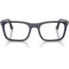 image:imagePersol Womens Po3358v Rectangular Prescription Eyewear FramesMilky Depths BlueDemo Lens