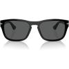 image:imagePersol womens Po3341s Square SunglassesBlackDark Grey