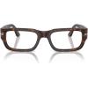 image:imagePersol womens Po3347v Rectangular SunglassesHavanaDemo Lens