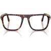 image:imagePersol womens Po3359v Jacques Square Prescription Eyewear FramesHavanaDemo Lens