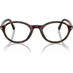 image:imagePersol Unisex Po3351v Oval SunglassesHavanaDemo Lens
