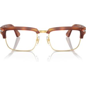 image:imagePersol Unisex Po3354v Rectangular SunglassesTerra Di SienaDemo Lens