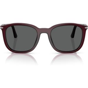 image:imagePersol Unisex Po3355s Square SunglassesMilky PlumDark Grey