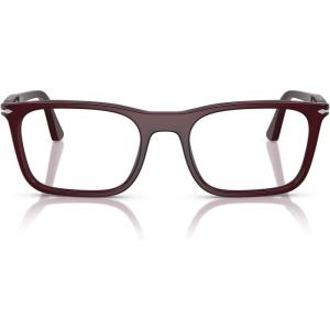 image:imagePersol Womens Po3358v Rectangular Prescription Eyewear FramesMilky PlumDemo Lens
