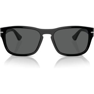 image:imagePersol womens Po3341s Square SunglassesBlackDark Grey