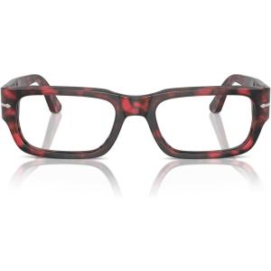 image:imagePersol womens Po3347v Rectangular SunglassesRed HavanaDemo Lens