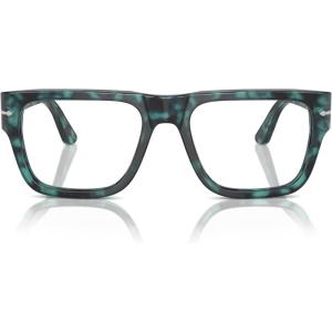 image:imagePersol womens Po3348v Square SunglassesBlue HavanaDemo Lens
