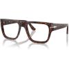 image:imagePersol Unisex Po3348v Square SunglassesHavanaDemo Lens