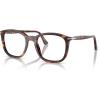 image:imagePersol womens Po3355v Square Prescription Eyewear FramesHavanaDemo Lens