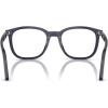 image:imagePersol womens Po3355v Square Prescription Eyewear FramesMilky Depths BlueDemo Lens