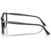image:imagePersol womens Po3355v Square Prescription Eyewear FramesMilky Depths BlueDemo Lens