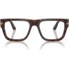 image:imagePersol Unisex Po3348v Square SunglassesHavanaDemo Lens