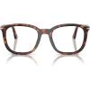 image:imagePersol womens Po3355v Square Prescription Eyewear FramesHavanaDemo Lens