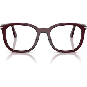 image:imagePersol womens Po3355v Square Prescription Eyewear FramesMilky PlumDemo Lens