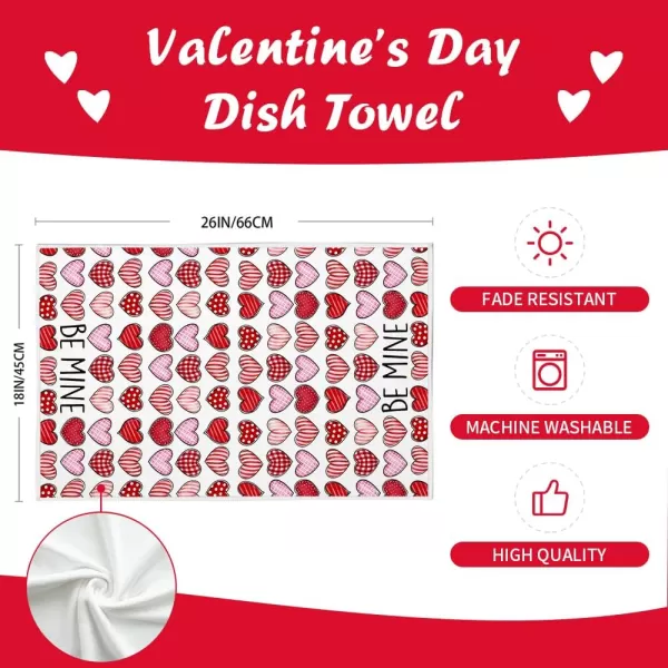 ARKENY Valentine Day Kitchen Towels Set of 2Heart Balloon Vase Love Dish Towels 18x26 Inch Drying DishclothFarmhouse Home Wedding Decoration AD160ARKENY Valentine Day Kitchen Towels Set of 2Heart Balloon Vase Love Dish Towels 18x26 Inch Drying DishclothFarmhouse Home Wedding Decoration AD160