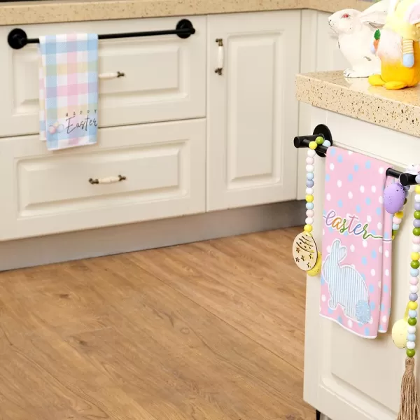 ARKENY Easter Kitchen Towels Set of 2Colorful Buffalo Plaid Bunny Eggs Dish Towels 18x26 Inch Drying DishclothFarmhouse Holiday Seasonal Spring Decorations AD246ARKENY Easter Kitchen Towels Set of 2Colorful Buffalo Plaid Bunny Eggs Dish Towels 18x26 Inch Drying DishclothFarmhouse Holiday Seasonal Spring Decorations AD246