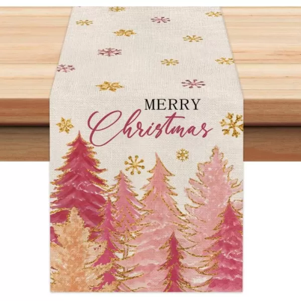 Pink-tree Table Runner - 13