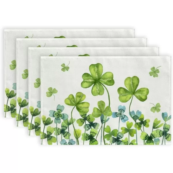 Green Placemats Set of 4 - 12