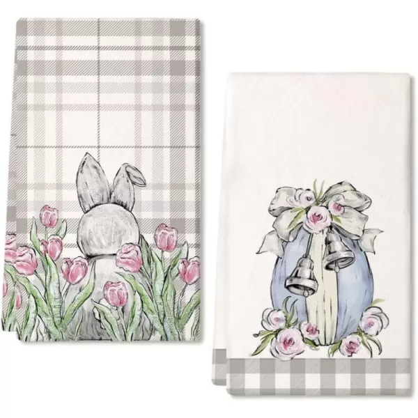 Easter Kitchen Towels for Easter Decor Watercolor Green Egg Dish Towels 18x26 Inch Ultra Absorbent Bar Drying Cloth Beige Bunny Hand Towel for Kitchen Bathroom Party Easter Decorations Set of 2Easter Kitchen Towels for Easter Decor Watercolor Green Egg Dish Towels 18x26 Inch Ultra Absorbent Bar Drying Cloth Beige Bunny Hand Towel for Kitchen Bathroom Party Easter Decorations Set of 2