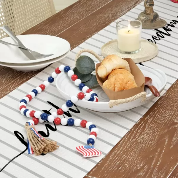 ARKENY 4th of July Patriotic Table Runner 72 Inches White Floral Mason Jar Flag American Independence Day Holiday Home Coffee Table Dining Farmhouse Party Tabletop Decoration AT41972ARKENY 4th of July Patriotic Table Runner 72 Inches White Floral Mason Jar Flag American Independence Day Holiday Home Coffee Table Dining Farmhouse Party Tabletop Decoration AT41972