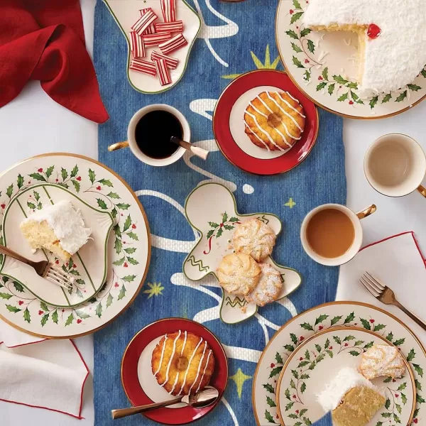 ARKENY Christmas Blue Table Runner 13x72 Inches Holy Night Winter Seasonal Burlap Farmhouse Indoor Kitchen Dining Table Holiday Decoration for Home Party AT32872ARKENY Christmas Blue Table Runner 13x72 Inches Holy Night Winter Seasonal Burlap Farmhouse Indoor Kitchen Dining Table Holiday Decoration for Home Party AT32872