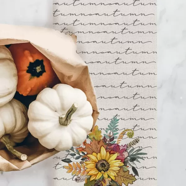 ARKENY Fall Thanksgiving Flower Check Vase Leaf Table Runner 13x72 InchesSeasonal Burlap Farmhouse Indoor Kitchen Dining Table Decoration for Home Party AT23572ARKENY Fall Thanksgiving Flower Check Vase Leaf Table Runner 13x72 InchesSeasonal Burlap Farmhouse Indoor Kitchen Dining Table Decoration for Home Party AT23572