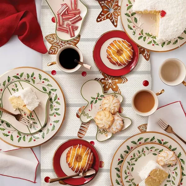 ARKENY Merry Christmas Placemats 12x18 Inches Set of 4 Xmas Tree Seasonal Farmhouse Burlap Buffalo Plaid Indoor Kitchen Dining Table Decorations for Home Party AP19318Multicake Table Runner  13X72