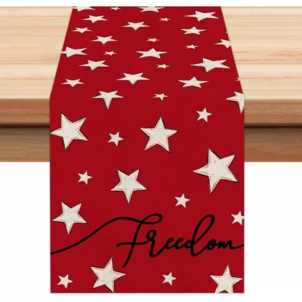 4th of July Decorations Table Runners 13x72 Inches Memorial Day American Flag Stars Patriotic America Freedom Liberty Independence Day Decor AT2084th of July Decorations Table Runners 13x72 Inches Memorial Day American Flag Stars Patriotic America Freedom Liberty Independence Day Decor AT208