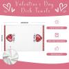 imageValentines Day Kitchen Towels Set of 2Red Love Heart Dish Hand Towels HolidayAnniversary Wedding Seasonal Decorations DD055