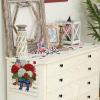 imageARKENY 4th of July Patriotic Table Runner 72 Inches Red Floral Flag American Independence Day Holiday Home Coffee Table Dining Farmhouse Party Tabletop Decoration AT41672