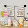 imageARKENY Easter Kitchen Towels Set of 2Beige Polka Dot Bunny Hello Peeps Dish Towels 18x26 Inch Drying DishclothFarmhouse Holiday Seasonal Spring Decorations AD237