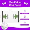 imageARKENY Mardi Gras Kitchen Towels Set of 2Purple Fleur De Lis White Polka dot Beads Dish Towels 18x26 Inch Drying DishclothFarmhouse Home Mardi Gras Carnival Seasonal Holiday Decorations AD192Green Fleur De Lis