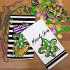 imageARKENY Mardi Gras Kitchen Towels Set of 2Purple Fleur De Lis White Polka dot Beads Dish Towels 18x26 Inch Drying DishclothFarmhouse Home Mardi Gras Carnival Seasonal Holiday Decorations AD192Green Fleur De Lis