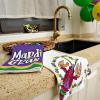 imageARKENY Mardi Gras Kitchen Towels for Mardi Gras Decor Crawfish Decorations Beads Dish Towels 18x26 Inch Bar Drying Cloth Tea Sign Hand Towel for Mardi Gras Carnival Decorations Set of 2 AD051