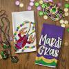 imageARKENY Mardi Gras Kitchen Towels for Mardi Gras Decor Crawfish Decorations Beads Dish Towels 18x26 Inch Bar Drying Cloth Tea Sign Hand Towel for Mardi Gras Carnival Decorations Set of 2 AD051