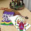 imageARKENY Mardi Gras Kitchen Towels for Mardi Gras Decor Crawfish Decorations Beads Dish Towels 18x26 Inch Bar Drying Cloth Tea Sign Hand Towel for Mardi Gras Carnival Decorations Set of 2 AD051