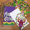 imageARKENY Mardi Gras Kitchen Towels for Mardi Gras Decor Crawfish Decorations Beads Dish Towels 18x26 Inch Bar Drying Cloth Tea Sign Hand Towel for Mardi Gras Carnival Decorations Set of 2 AD051