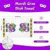 imageARKENY Mardi Gras Kitchen Towels for Mardi Gras Decor Crawfish Masquerade Mask Dish Towels 18x26 Inch Ultra Absorbent Bar Drying Cloth Tea Sign Hand Towel for Mardi Gras Carnival Decorations Set of 2