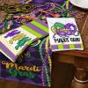 imageARKENY Mardi Gras Kitchen Towels for Mardi Gras Decor Crawfish Masquerade Mask Dish Towels 18x26 Inch Ultra Absorbent Bar Drying Cloth Tea Sign Hand Towel for Mardi Gras Carnival Decorations Set of 2