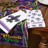 imageARKENY Mardi Gras Kitchen Towels for Mardi Gras Decor Fleur De Lis Dish Towels 18x26 Inch Ultra Absorbent Bar Drying Cloth Tea Sign Hand Towel for Mardi Gras Carnival Decorations Set of 2