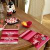 imageARKENY Mothers Day Kitchen Towels Set of 2Black Buffalo Plaid Heart Red Stripes Dish Towels 18x26 Inch Drying DishclothFarmhouse Home Wedding Decoration AD178