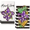 Purple Fleur De Lis