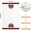 imageARKENY Christmas Kitchen Towels Set of 2Black Buffalo Plaid Xmas Tree Dish Towels 18x26 Inch Drying DishclothFarmhouse Home Decoration AD008Red