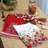 imageARKENY Mothers Day Kitchen Towels Set of 2Red Rose Love Dish Towels 18x26 Inch Drying DishclothFarmhouse Home Decoration AD137