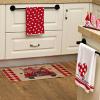 imageARKENY Mothers Day Kitchen Towels Set of 2White Heart Love Sign Dish Towels 18x26 Inch Drying DishclothFarmhouse Home Wedding Decoration AD183