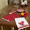 imageARKENY Mothers Day Kitchen Towels Set of 2White Heart Love Sign Dish Towels 18x26 Inch Drying DishclothFarmhouse Home Wedding Decoration AD183