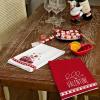 imageARKENY Valentines Day Kitchen Towels Set of 2Red Buffalo Plaid Heart Truck Dish Towels 18x26 Inch Drying DishclothFarmhouse Home Wedding Decoration AD166